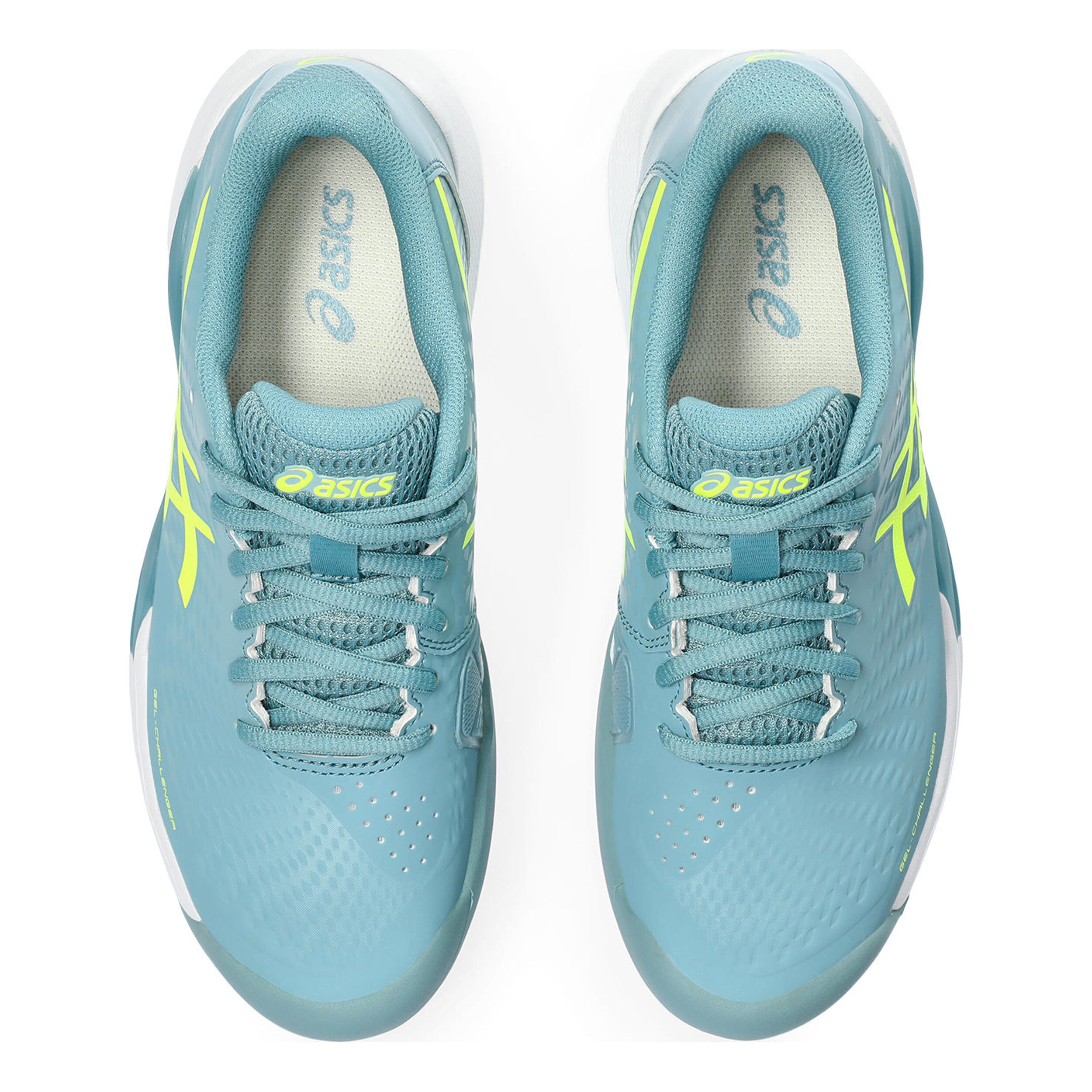 ASICS Gel Challenger 14 Teppichschuh Damen Petrol WeiB online kaufen Tennis Point DE