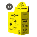 Tennis-Point Platzbedarf Tennis-Point Advantage Earth Box Anlagenzubeh&ouml;r 5er Pack-Gelb,Schwarz
