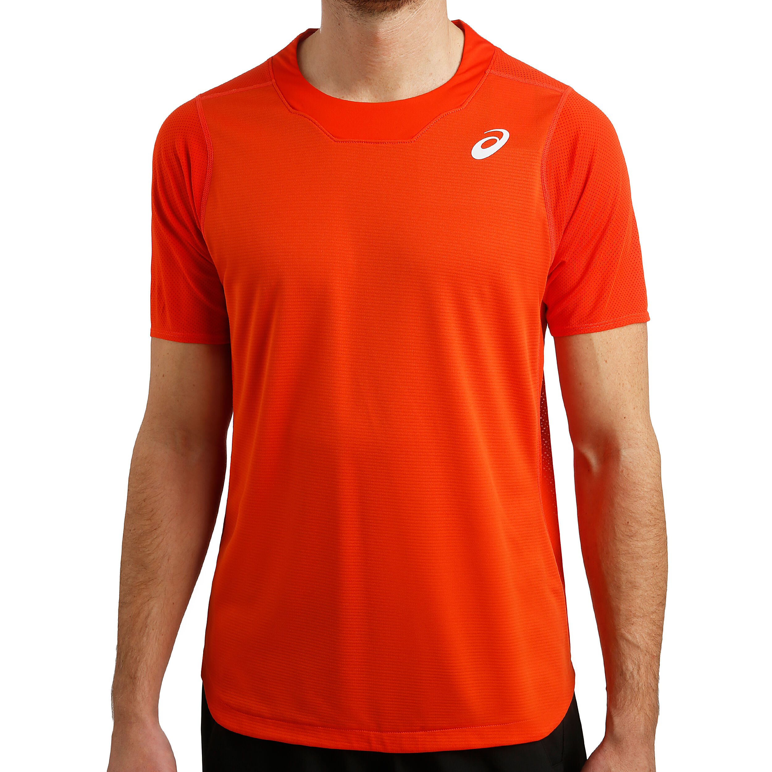 Gel Cool T Shirt Herren Orange WeiB
