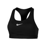 Nike Bekleidung Nike Swoosh Medium Sport-BH Damen-Schwarz
