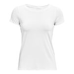 Under Armour Bekleidung Under Armour Heatgear T-Shirt Damen - weiß, silber