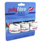 Polyfibre Overgrips Polyfibre  S.A.T. 3er Pack - weiß