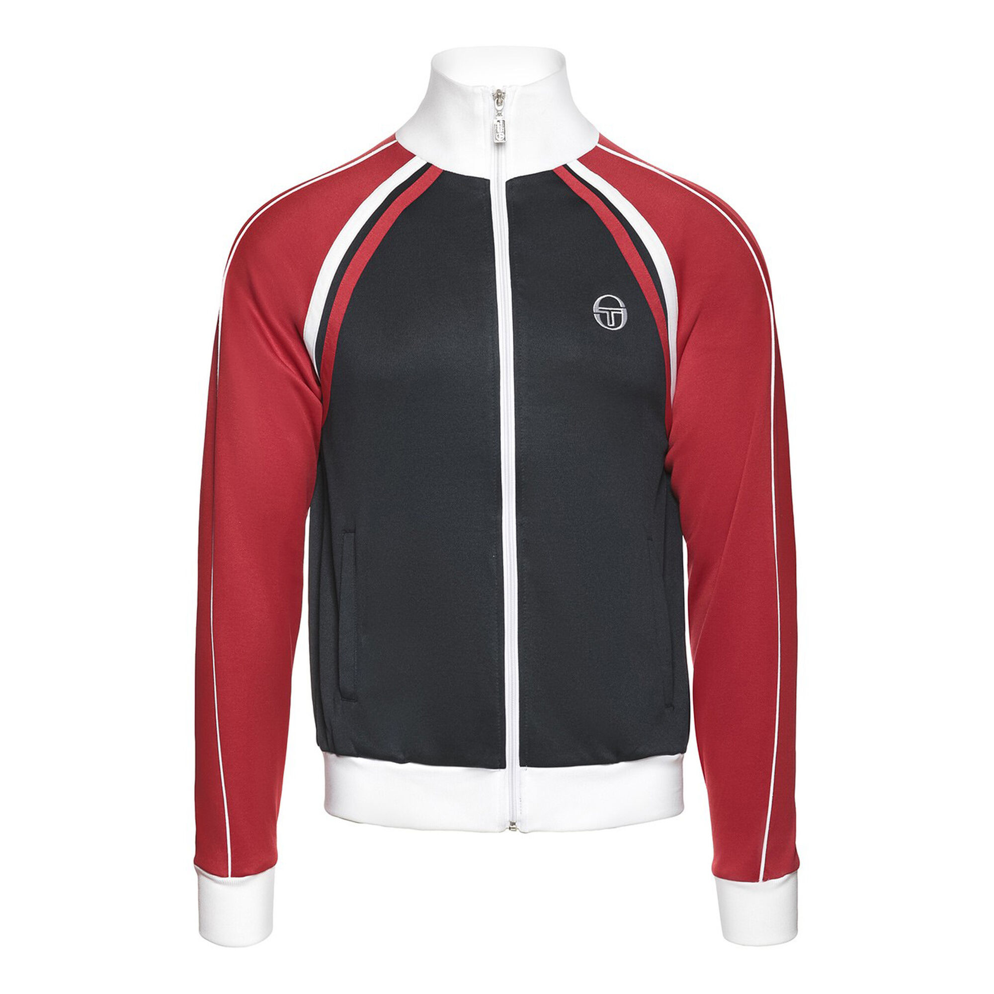 Sergio Tacchini Ghibli Trainingsjacke Herren - Dunkelgrau, Rot online ...