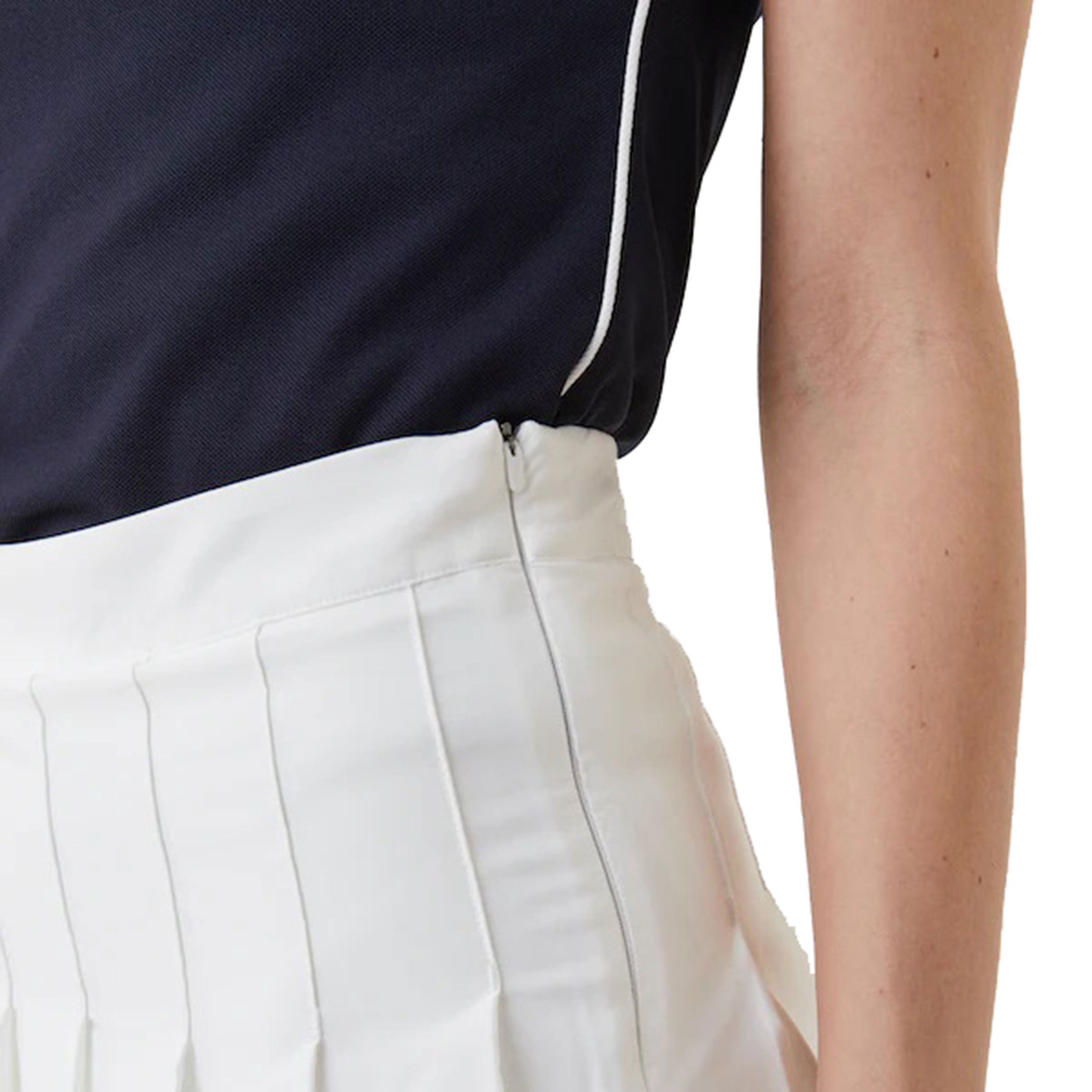 White burberry golf skirt on sale