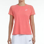 Bullpadel Bekleidung Bullpadel Dedale T-Shirt Damen-Koralle