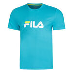 Fila Bekleidung Fila Logo T-Shirt Herren - türkis, 