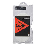 Dunlop Overgrips Dunlop U-Sweat 30er Pack-Weiß