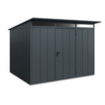 Hörmann Gerätehaus Hörmann Set Berry Modern-P,Typ 3 Gerätehaus-Anthrazit