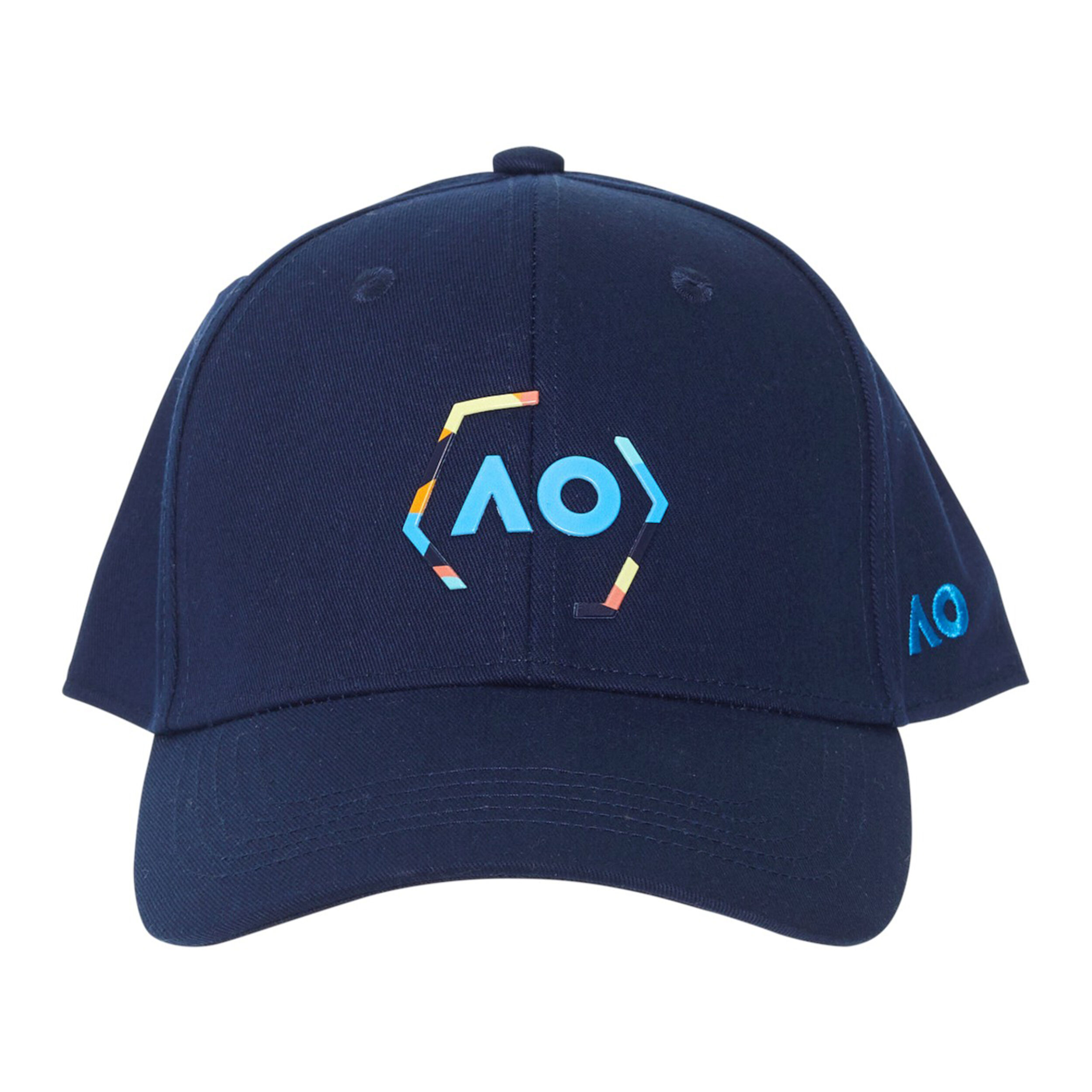 Buy Australian Open AO 2021 Unique Round Logo Cap White,