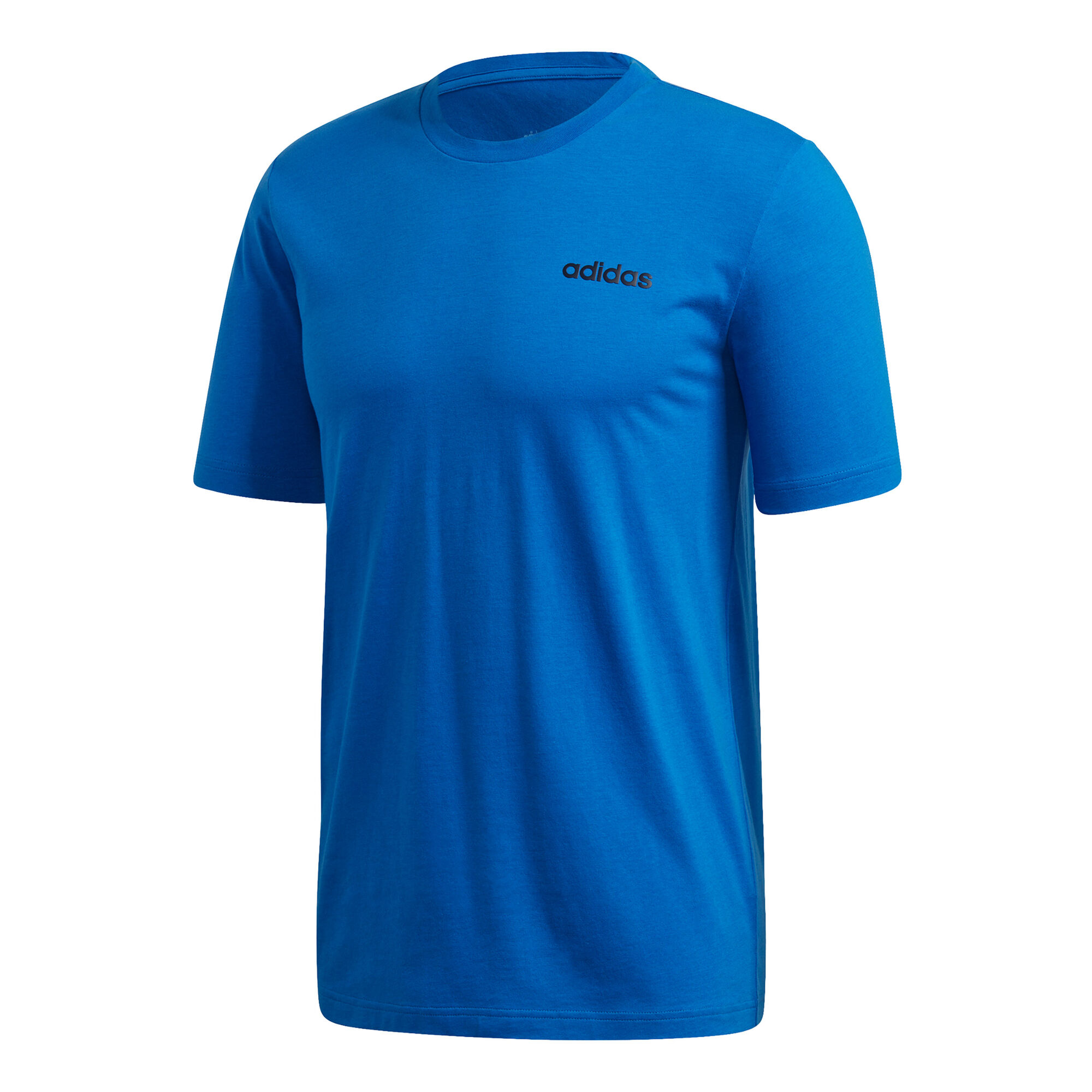 adidas Essentials Plain T-Shirt Herren - Blau, Dunkelblau ...
