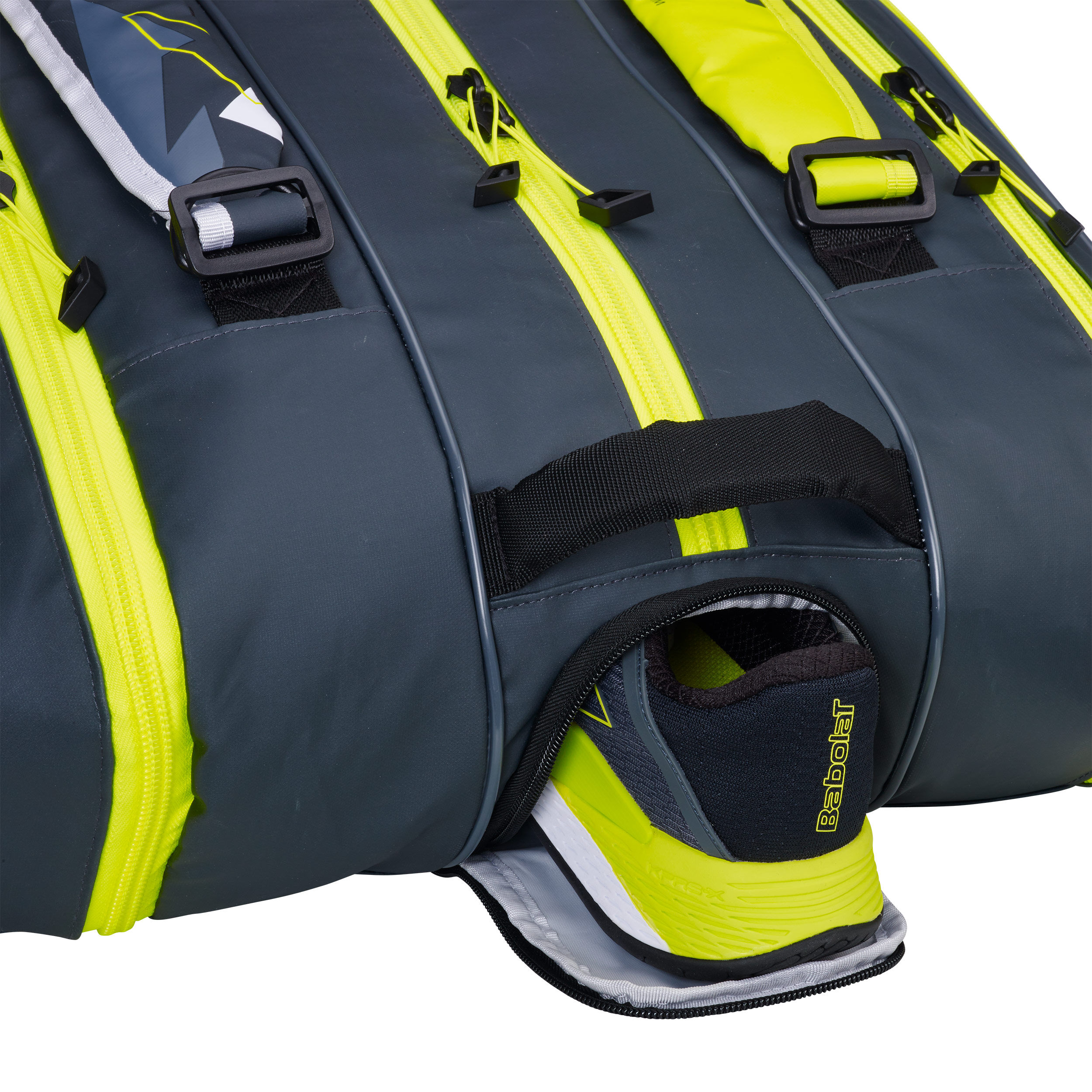 Babolat Pure Aero RH X 12 Schlagertasche Anthrazit Gelb online kaufen Tennis Point DE