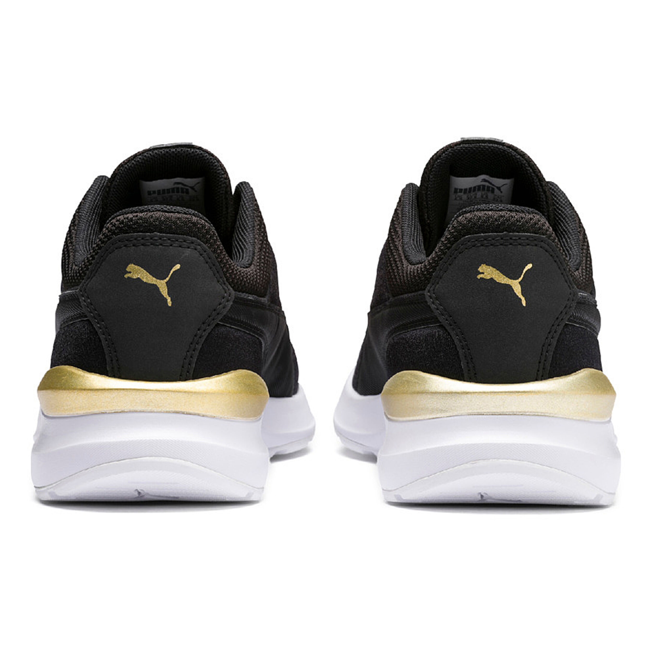 Puma schuhe damen schwarz gold store