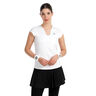 Crew 2.0 V-Neck T-Shirt Damen-wei&szlig;