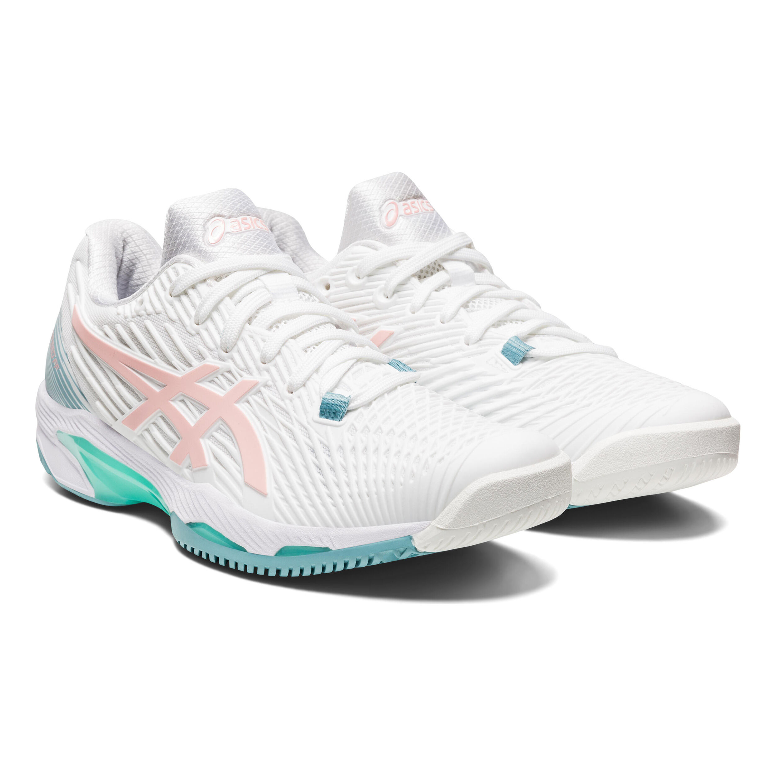 ASICS Solution Speed FF 2 Allcourtschuh Damen WeiB Rosa online kaufen Tennis Point DE