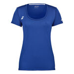Babolat Bekleidung Babolat Play Cap Sleeve T-Shirt Damen-Blau