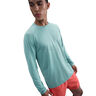 Stride Laufshirt Herren - türkis, silber