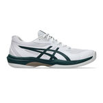ASICS Tennisschuhe ASICS Game FF Clay Sandplatzschuh Herren-Weiß,Dunkelgrün