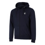 Quiet Please Bekleidung Quiet Please Essential Zip Sweatjacke Herren - dunkelblau, 