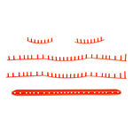 HEAD Schlägerzubehör HEAD Prestige Radical Team 2023 Ösenbandset-Orange