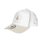 Quiet Please Bekleidung Quiet Please New Era Trucker Cap-Wei&szlig;,Beige