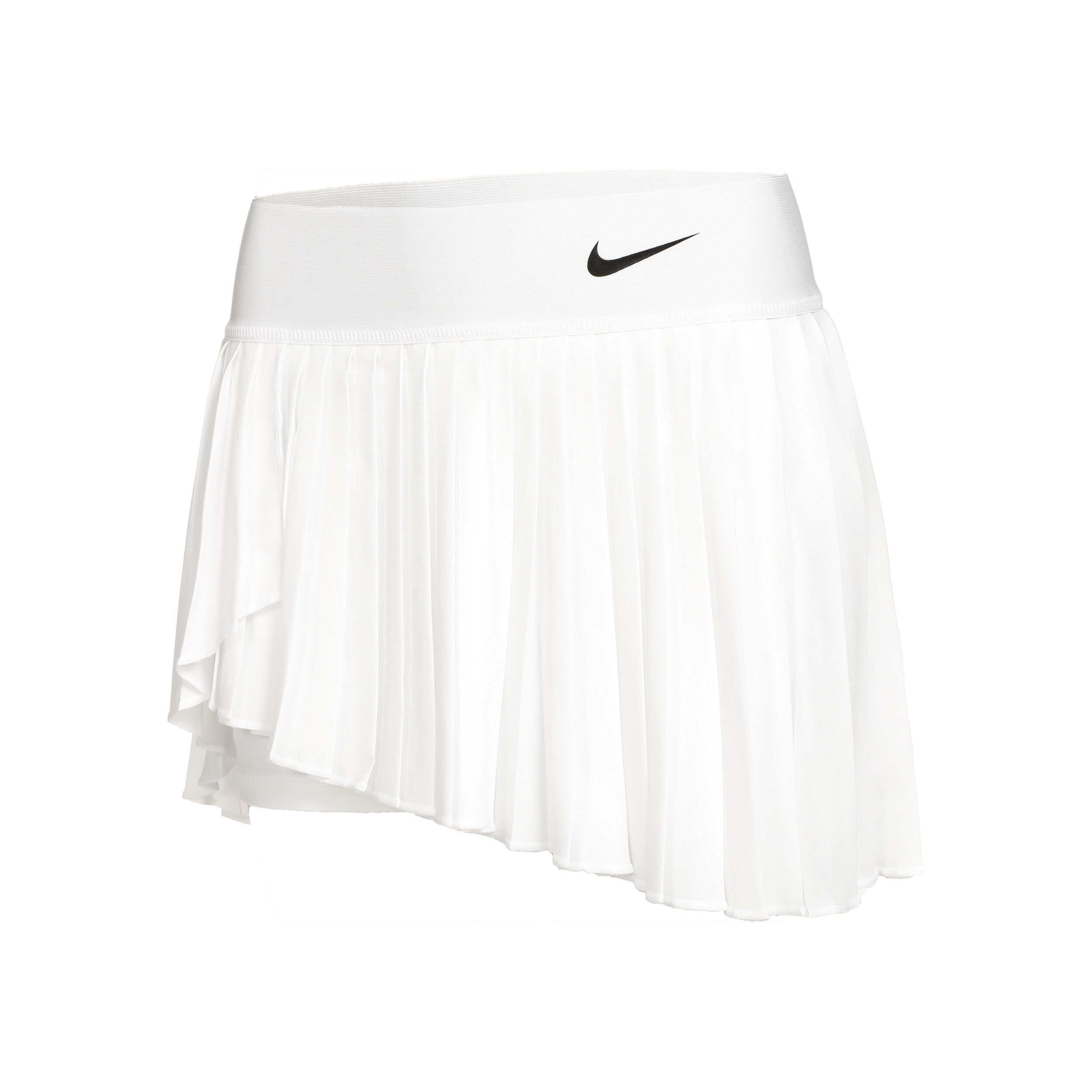 White flowy skirt nike top