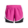 Fly By 2.0 2in1 Shorts Damen-Pink,Wei&szlig;