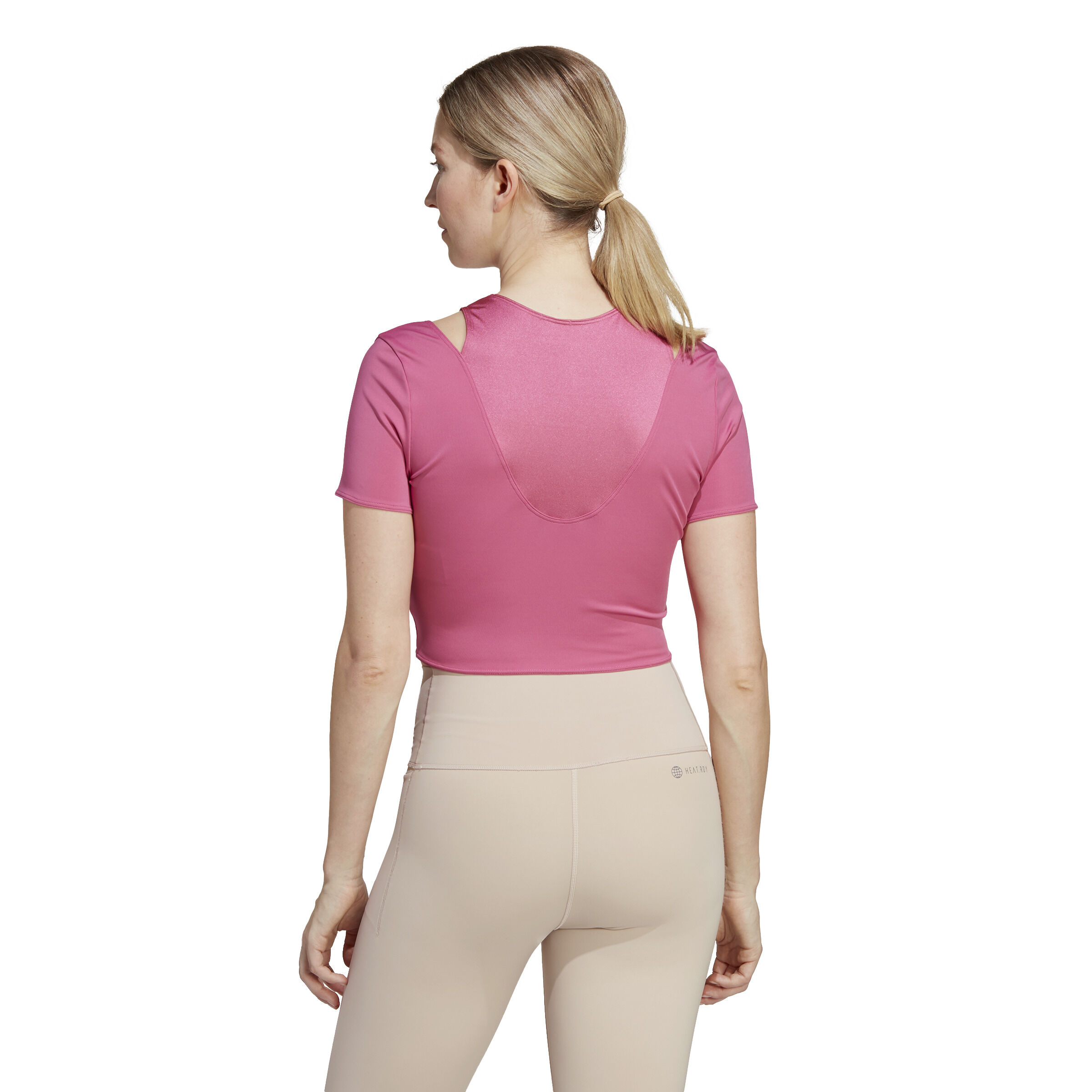 adidas Training HIIT AEROREADY Crop Training T Shirt Damen Pink online kaufen Tennis Point DE