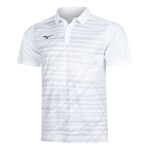 Mizuno Tennisbekleidung Mizuno Chiba Polo Herren-Wei&szlig;