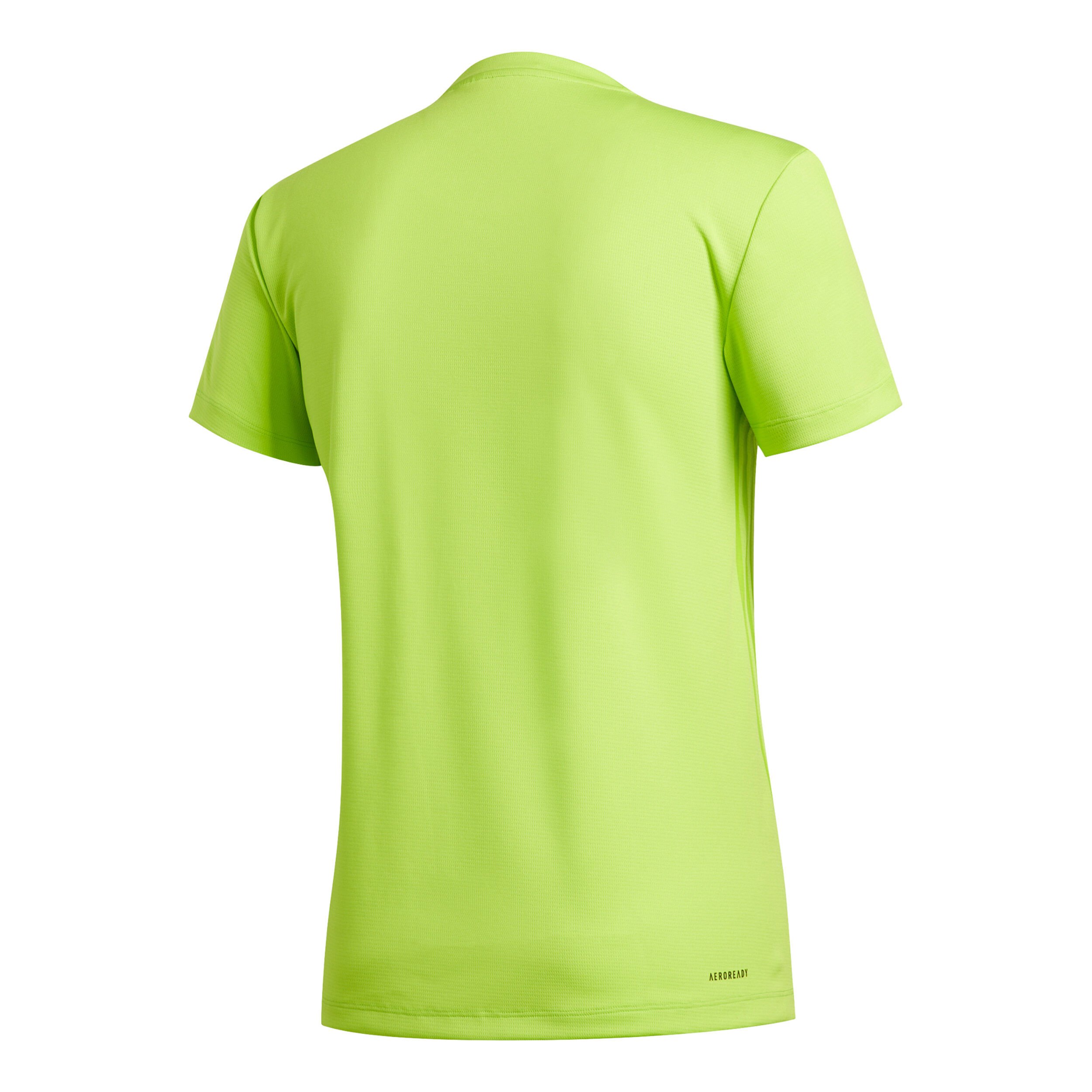 Adidas t shirt on sale herren neon grün