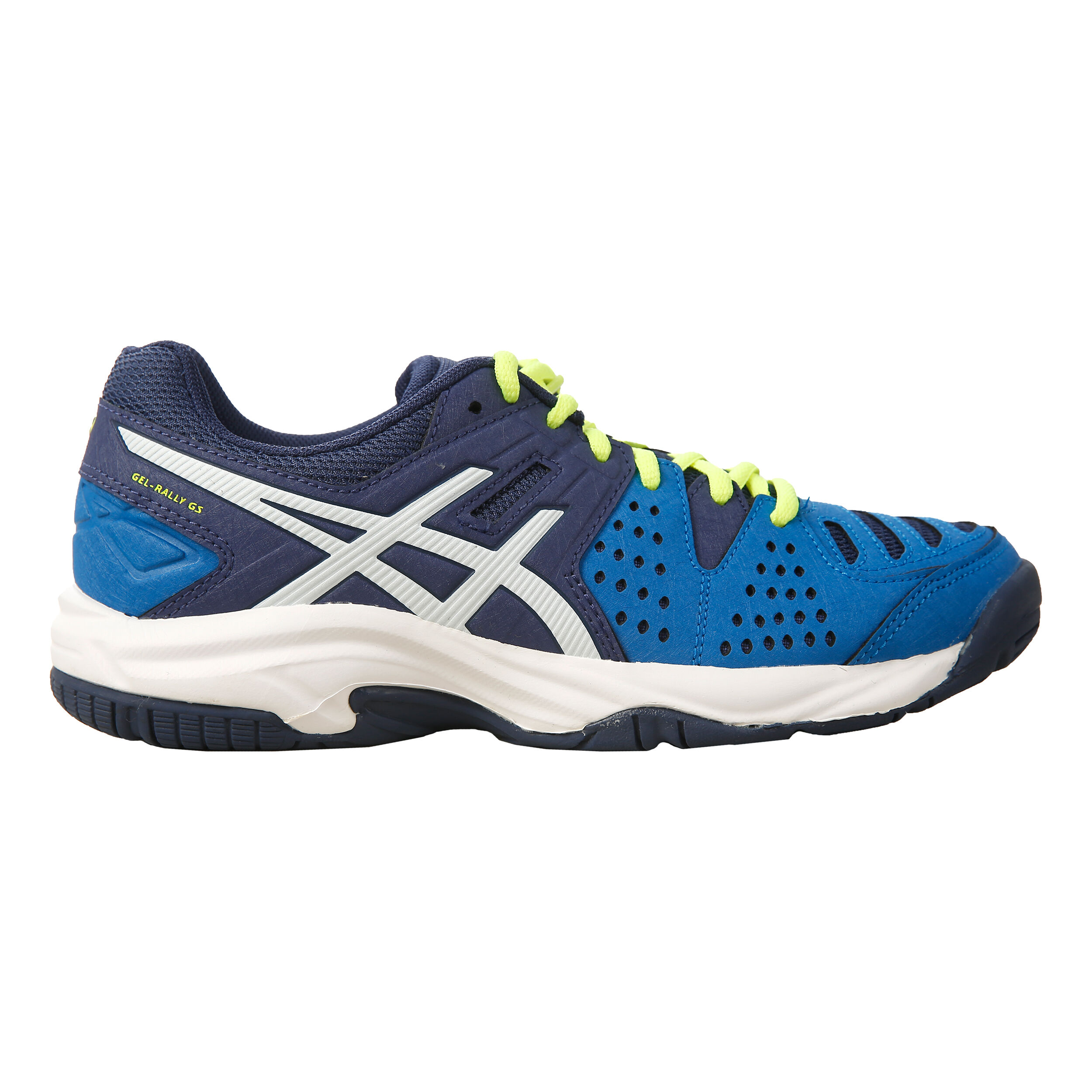 Gel Rally Allcourtschuh Kinder Dunkelblau Blau