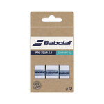 Babolat Overgrips Babolat Pro Tour 2.0 12er Pack-Weiß