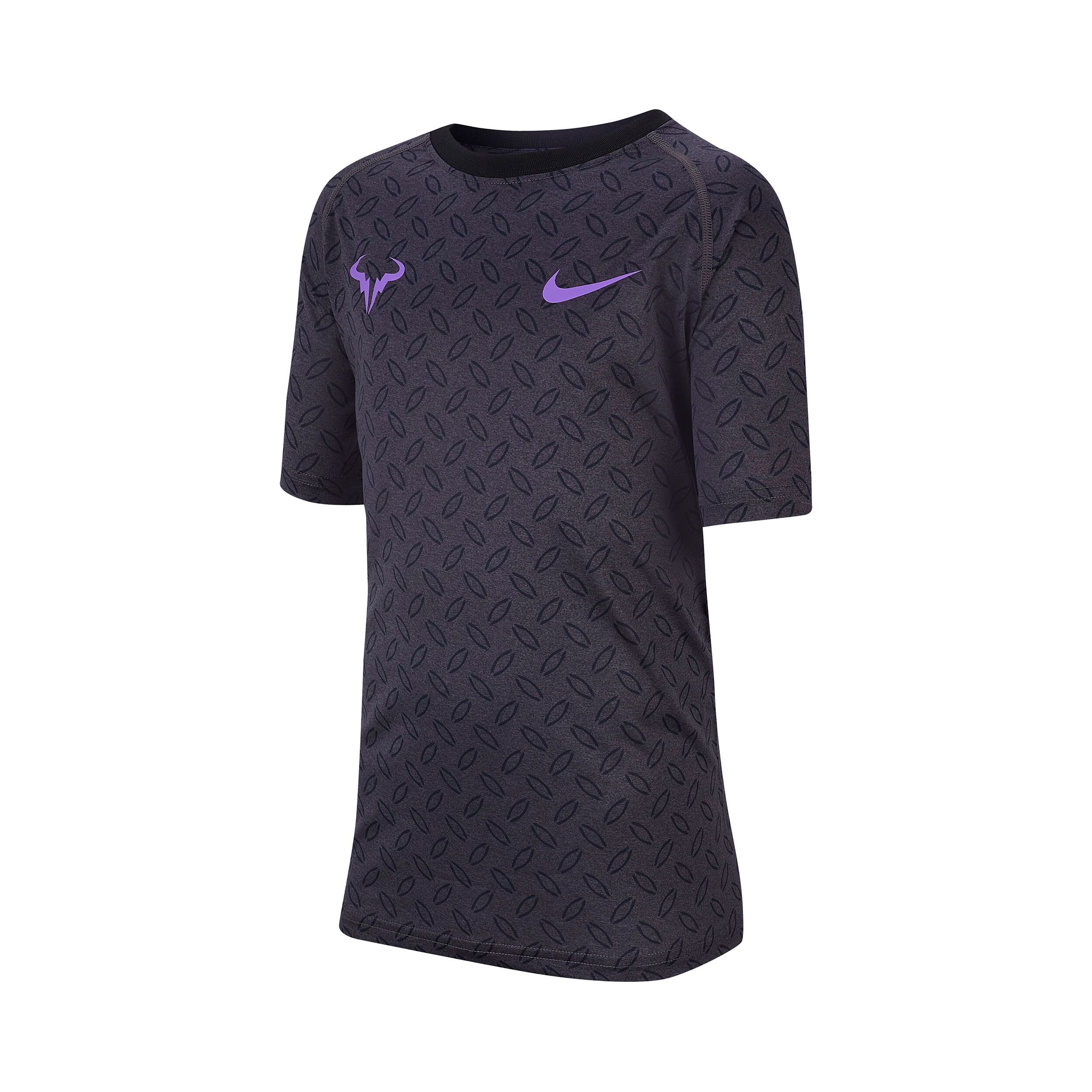Black and purple nike t shirt on sale