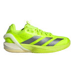 adidas Tennisschuhe adidas Adizero Cybersonic Sandplatzschuh Damen-Limette,Silber