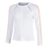 Sunset Spin Longsleeve Damen-Weiß,Orange