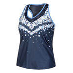 Lucky in Love Bekleidung Lucky in Love Forget Me Not With Bra Tank-Top Damen-Dunkelblau,Weiß