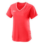 Wilson Bekleidung Wilson II V-Neck T-Shirt Damen - koralle, 