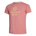 BIDI BADU Bekleidung BIDI BADU Mapalo Lifestyle T-Shirt Herren-Koralle,Gelb