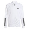 3 Stripes Knit Trainingsjacke Herren-Weiß,Schwarz