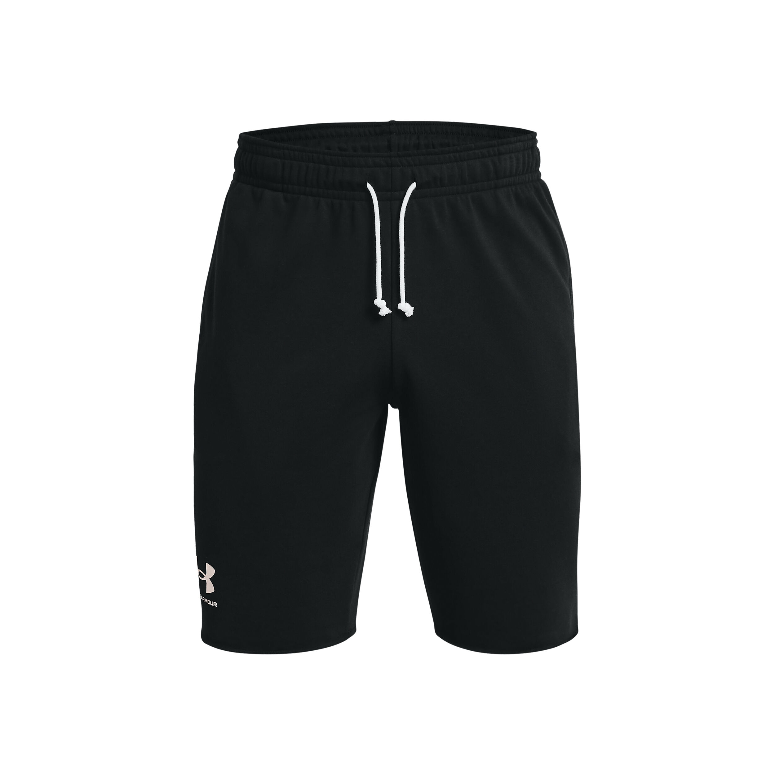 Under Armour Rival Terry Shorts Herren Schwarz WeiB online kaufen Tennis Point DE