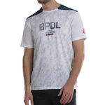 Bullpadel Bekleidung Bullpadel Drope T-Shirt Herren - hellgrau, schwarz