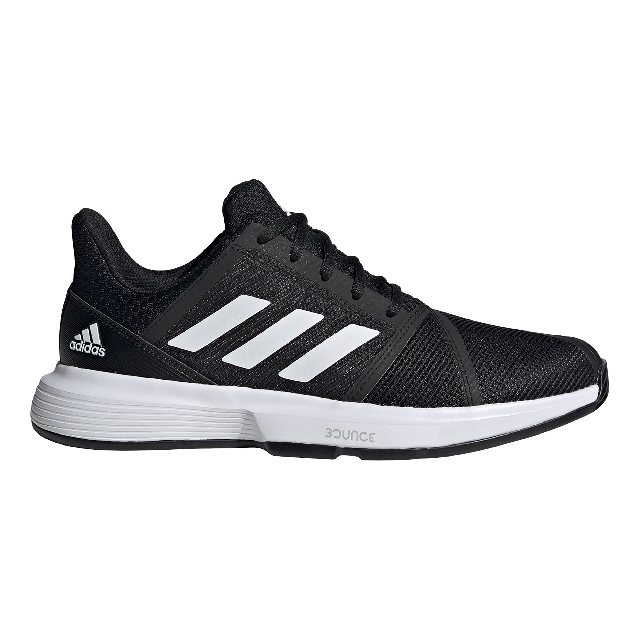 Courtjam Bounce Allcourtschuh Herren Schwarz WeiB