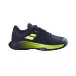 Babolat Tennisschuhe Babolat Propulse 3 Sandplatzschuh Kinder - schwarz, neongelb