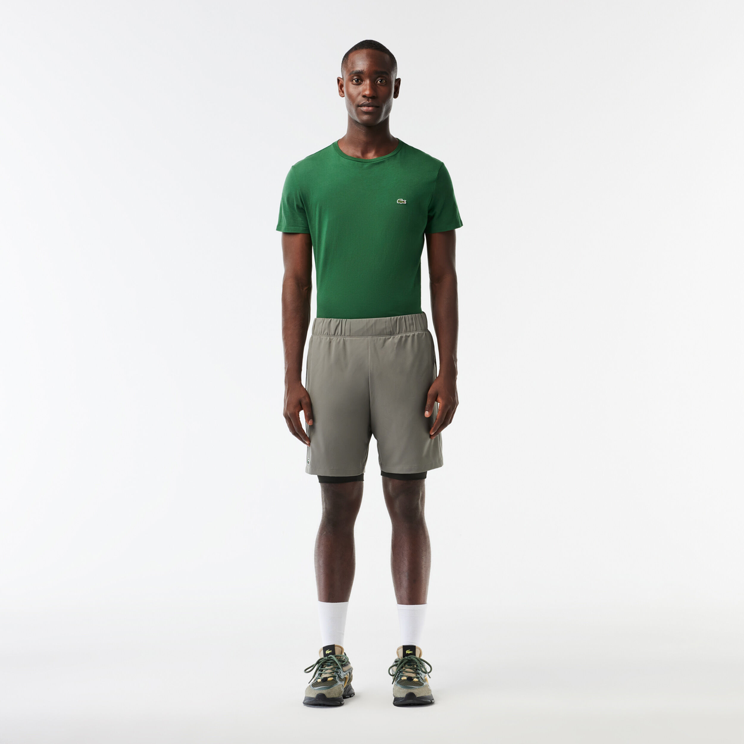 Lacoste golf shorts hot sale