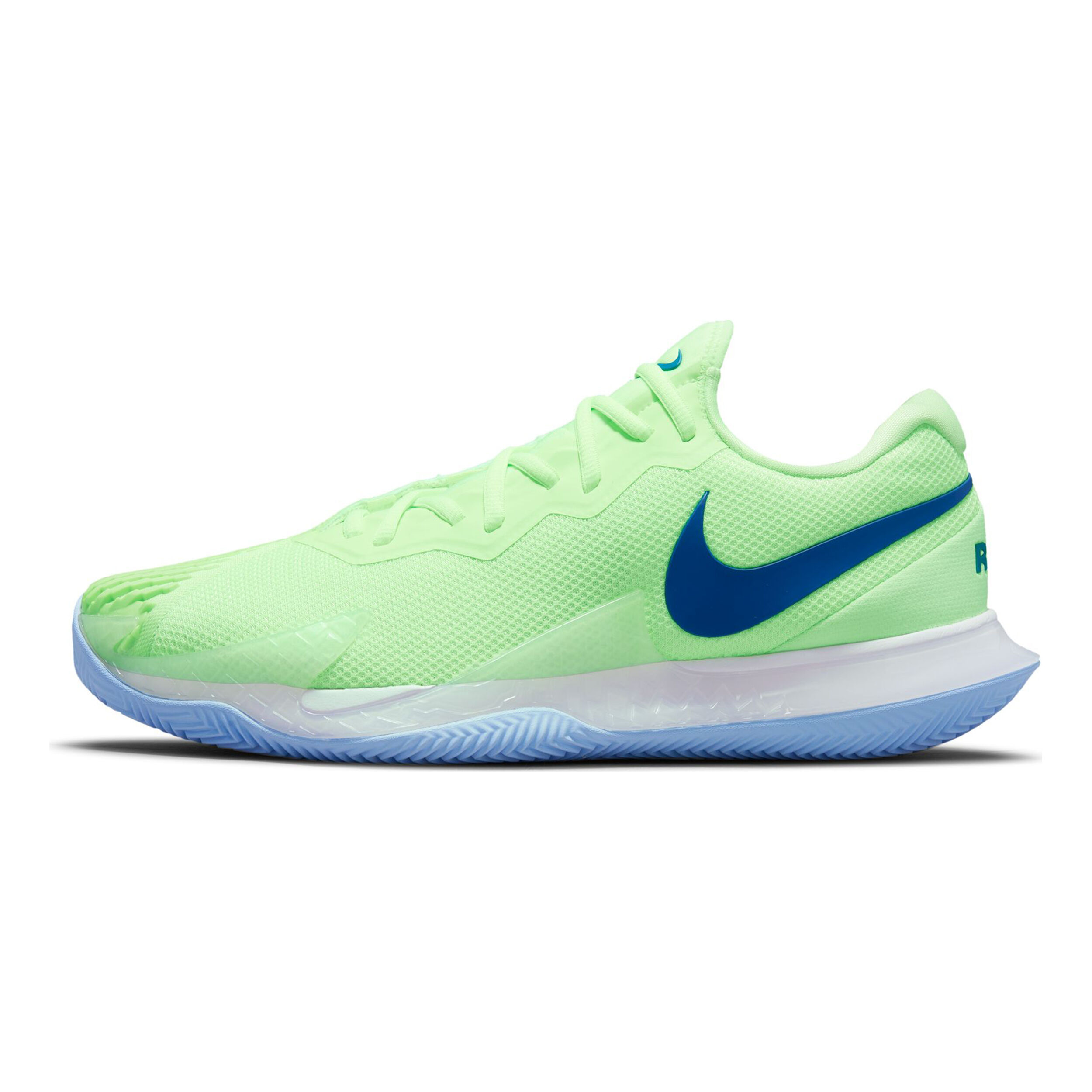 Nike Rafael Nadal Air Zoom Vapor Cage 4 Sandplatzschuh Herren Neongrun Blau online kaufen Tennis Point DE