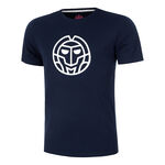BIDI BADU Bekleidung BIDI BADU Big Logo Chill T-Shirt Herren-dunkelblau