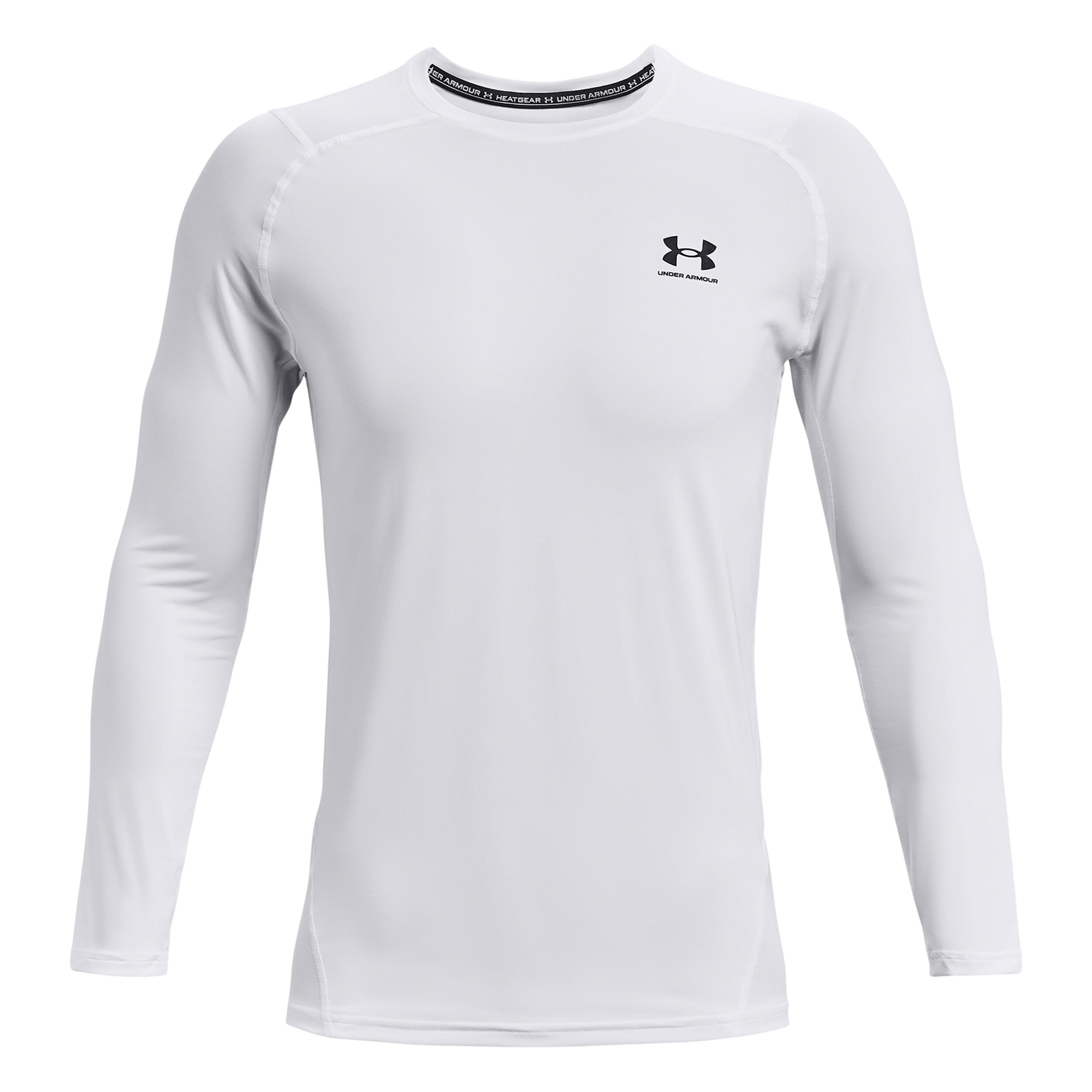 Heatgear Fitted Longsleeve Herren WeiB