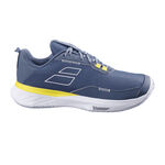 Babolat Tennisschuhe Babolat Sfx Evo Ac Allcourtschuh Herren-Dunkelblau,Gelb