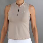 Endless Tank-Top Endless Glam Tank-Top Damen-beige
