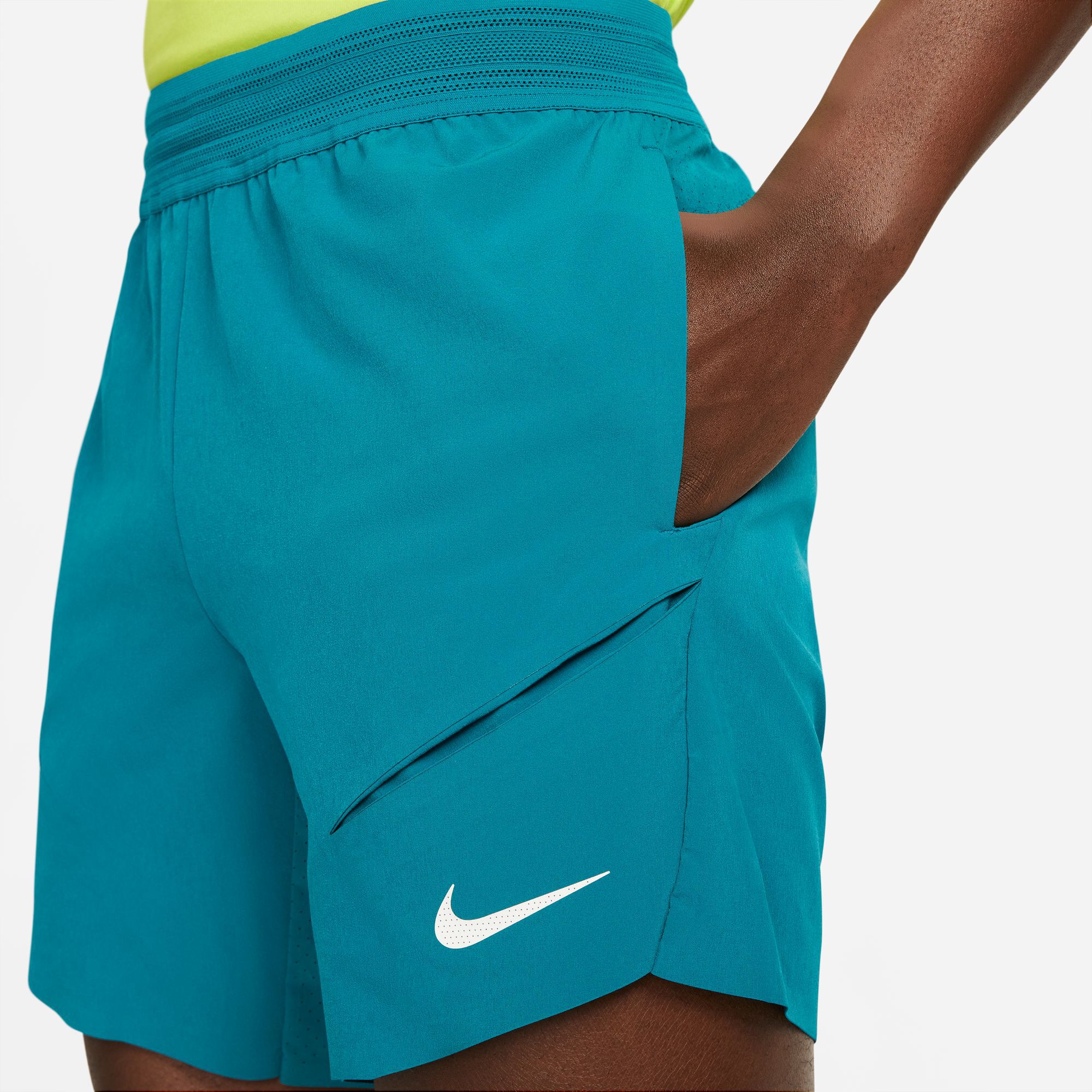 Nike Rafael Nadal Court Advantage Dri Fit 7in Shorts Herren Türkis