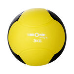 Tennis-Point Fitnesszubehör Tennis-Point 3kg Medizinball-Gelb,Schwarz